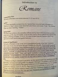 The Book Of Romans The Book Of Romans Wisdom Bible Bible Study Notebook
