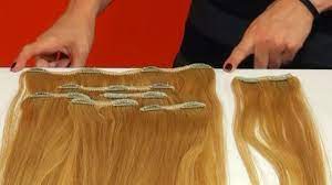 Creating Clip In Extensions Diy Hair Extensions Clip In Extensions Hair Videos Tutorials