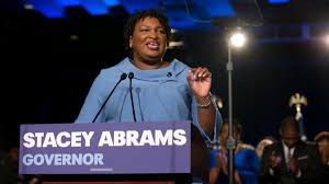 Abrams (democratic party) ran for election for governor of georgia. Stacey Abrams Voting Rights Activist To Deliver Democrats Response To Trump Maine Public