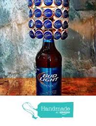 Robot Check Bottle Lamp Bud Light Recycled Crafts