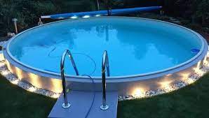 How do you make a pool? Poolakademie De Bauen Sie Ihren Pool Selbst Wir Helfen Ihnen Dabei Poolakademie Build Your Own Pool Backyard Pool Landscaping Above Ground Pool Landscaping