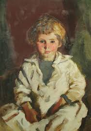 Robert Henri Little Girl Cissie Robert Henri Portrait Art Portrait Painting