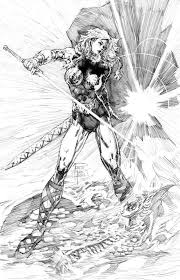 Valkyrie Philip Tan Art Marvel Artwork Cool Art