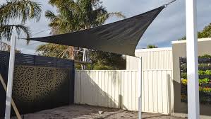 (as well as scissors, sewing machine or no sew iron i chose to hang my shades on the inside of the frame so i measured the inside of my window frame for the width and the length to get the correct size. Shade Ideas For Any Backyard Bunnings Australia