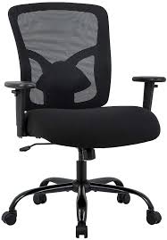 Big and tall chair is tested to support up to 400 lbs. Amazon Com Big And Tall Office Chair 400lbs Cheap Desk Chair Mesh Computer Chair With Lumbar Support Wide Seat Adjust Arms Rolling Swivel High Back Task Executive Ergonomic Chair For Women Men Black Furniture