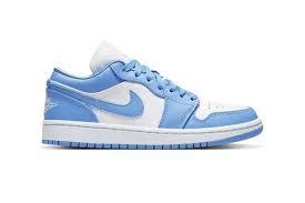 Air Jordan 1 Low Detailed With Crisp Unc Highlights In 2020 Jordan Shoes Girls Air Jordans Jordan 1 Low