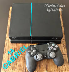 Los play3 son estables, sólidos y ajustables en 3 tallas: Tarta Play Station 4 En Fondant Dfondant Cakes Tortas Para Hombres Pasteles De Videojuegos Tortas Postres