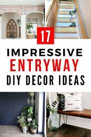 Make A First Good Impresion With Thee Simple Front Entrance Area Decor Ideas These Home Decor Ideas For Cheap Farmhouse Decor Home Remodeling Diy Diy Entryway