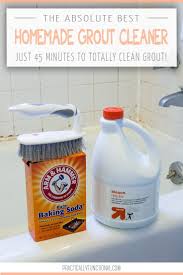 How To Clean Grout With A Homemade Grout Cleaner Homemade Grout Cleaner Grout Cleaner Cleaning