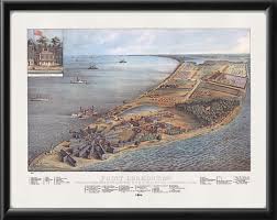 Plan your visit point lookout confederate cemetery is located on maryland route 5 (point lookout rd.), roughly two miles south of scotland, md. Point Lookout Md 1864 Vintage City Maps Restored City Maps