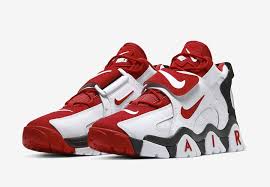 Nike Air Barrage Mid White Red At7847 102 Release Date Sbd Cute Nike Shoes Sneakers Men Fashion Black Nike Shoes