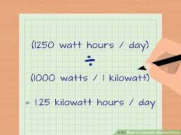 How To Calculate Kilowatt Hours With Calculator Wikihow