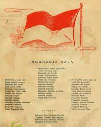 The Original Old Manuscript Version Of Indonesia Raya Anthem Song Indonesian National Anthem Indonesia Raya Indonesia Doa