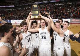 It S A Class 3a Repeat For Cedar Rapids Xavier High School Basketball Boys Basketball School Boy