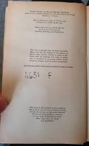The copyright page will appear in your book right after the title page and just before the table of contents. Tcg Unusual The Hobbit Book Puffin Hobbit 1961 Hardcover Good Condition 1st Edition Ex Libris