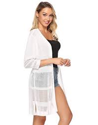 China 3 4 Long Sleeve Lightweight Cardigans For Women Waterfall Front Open For Spring Summer China Sweater And Clothing Price