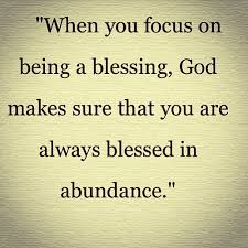 Image result for be a blessing to someone today