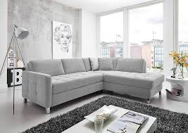 Cavadore Eck Schlafsofa Paolo Mit Bettfunktion Graue Sofaecke Mit Gesteppter Sitzflache Und Bett Zum Ausklappen Modernes Design Mit Bildern Schlafsofa Haus Deko Sofa
