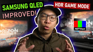 Firmware Update Improves Hdr Game Mode On Samsung Q90t Qled Tv Youtube