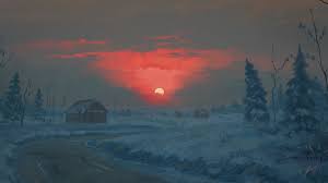 Sunset And Town Covered With Snow Painting Sunset Digital Art Winter Red Hd Wallpaper Wallpaper Flare Find & download free graphic resources for wallpaper. sunset and town covered with snow