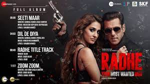 Packed With Upbeat Chartbusters Full Jukebox Of Salman Khan S Radhe Your Most Wanted Bhai Out Now