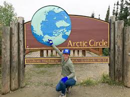But for most people it represents an untouched and untamed world. Arctic Circle Sign Polar Media Archive