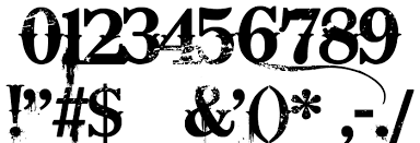 Bleeding cowboys:version 1.00 full font name: Bleeding Cowboys Font Ffonts Net