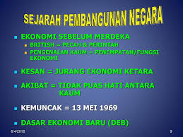 Ahli majlis mesyuarat kerajaan negeri selangor. Dasar Ekonomi Baru Sejarah