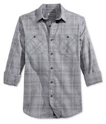American Rag Mens Sketch Plaid Button Up Shirt