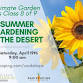Summer Gardening in the Desert