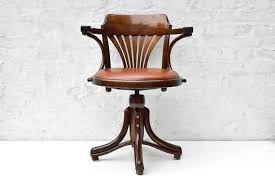thonet furniture vintage desk chair bentwood swivel office stool height adjustable with leather seat antique home furnishings 1930s vintage desk chair vintage furniture vintage office chair