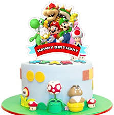 By jamie on august 17, 2011. Amazon Com Mario Cake Decorations