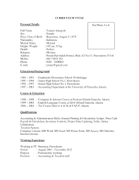 Atau Daftar Riwayat Hidup Lamaran Kerja Bahasa Indonesia Dan Inggris Letter Dalam Cover Riwayat Hidup Bahasa Creative Cv Template
