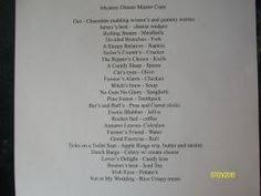 You will be serving a mystery meal dinner where the guests order from a menu, without knowing what those menu items are! 16 Mystery Dinner Ideas Mystery Dinner Mystery Dinner Party Mystery
