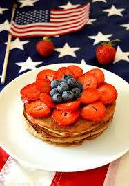 Healthy 3 Ingredients Fireworks Pancakes Del S Cooking Twist Food Yummy Breakfast Healthy Baking