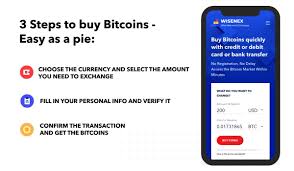 Why transfer bitcoin to your bank account? Wisenex Buy Bitcoins Fast With Credit Cards And Bank Transfer