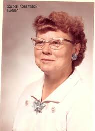 Goldie Jane Robertson Blaney (1918-2002)