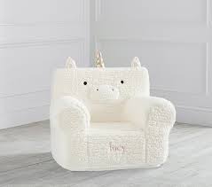 Shop pottery barn kids' classic anywhere chairs® in prints and colors that will match your kids personalities. My First Unicorn Cozy Sherpa Anywhere Chair Toddler Armchair Pottery Barn Kids