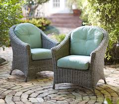 Martha Stewart Living Lake Adela Patio Chat Chairs With Surf Cushions 2 Pack 1929010390 The Home Dep Outdoor Furniture Sets Home Decorators Collection Home