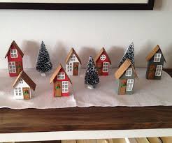 Nordic Wooden House Christmas Village Diy Christmas Village Nordic Christmas Outdoor Christmas Decorations
