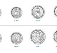 Aluminum Beer Can Lid for Soda Drinks Stay-Tab Opening