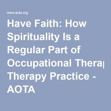 Sign In Spirituality Therapy Occupational Therapy