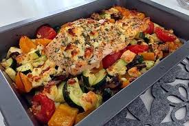 Low Carb Lachs Mit Ofengemuse Von Velvet Mayhem Chefkoch Rezepte Low Carb Lachs Low Carb Rezepte Abendessen