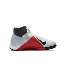 Nike Jr Phantom Vision Academy Dynamic Fit Younger Older Kids Indoor Court Football Shoe Silver Soccer Shoe Football Boots Phantom Vision