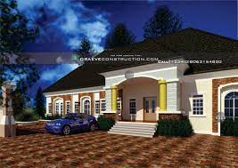 6 Bedroom Bungalow Design In Nigeria Bungalow Design House Design Building Design