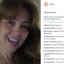 La Thalía real, sin filtros