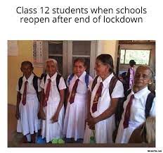 Nov 26, 2015 · as schools reopen after 2 weeks, hilarious memes show how chennai felt. Class 12 Students When Schools Reopen After End Of Lockdown Meme Memezila Com