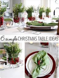 Christmas table can be simple and marvelous. 6 Simple Christmas Table Ideas Perfect For Last Minute Finding Home Farms Simple Christmas Christmas Table Christmas Table Settings