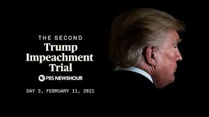 Why was president trump impeached? Watch Live Trump S Second Impeachment Trial In Senate Day 3 Youtube