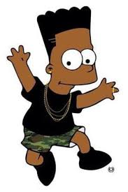 Black Bart Simpson Bart Simpson Simpsons Drawings Simpsons Art